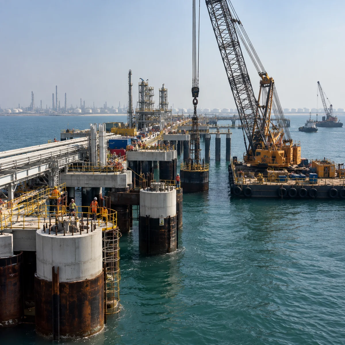 KNPC New Oil Pier